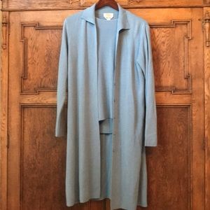 Talbots Long Jacket / Duster & Shirt Set